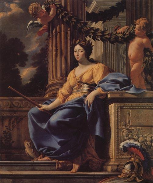 Simon Vouet Allegorical Portrait of Anne d'Autriche Germany oil painting art
